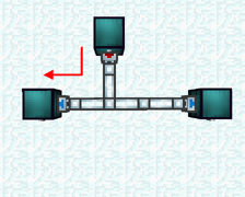 Движение по кратчайшему пути.