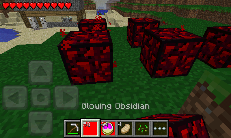 Glowing Obsidian Inventory