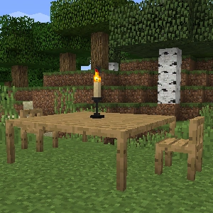 Rustic/Стол — Minecraft Wiki