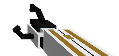 Вид от первого лица пушки Пи-Боди