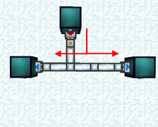 Равномерное распределение предметов.