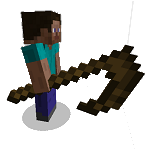 Как сделать косу minecraft