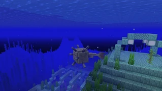 Древний страж в океане.