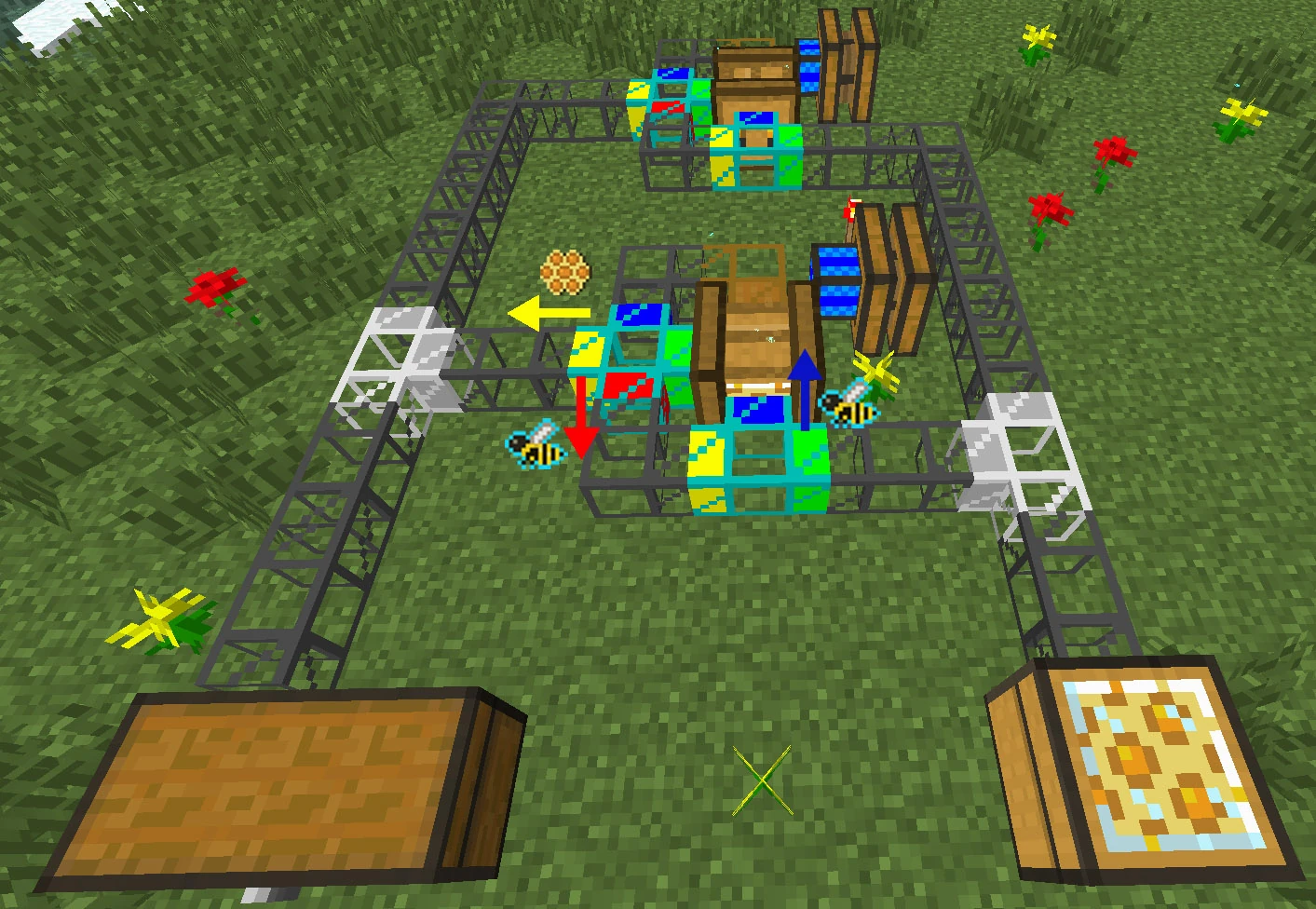 майнкрафт мод пасека #4