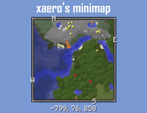 Логотип (Xaero's Minimap)