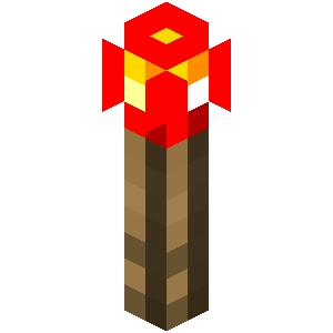 Красный факел — Minecraft Wiki