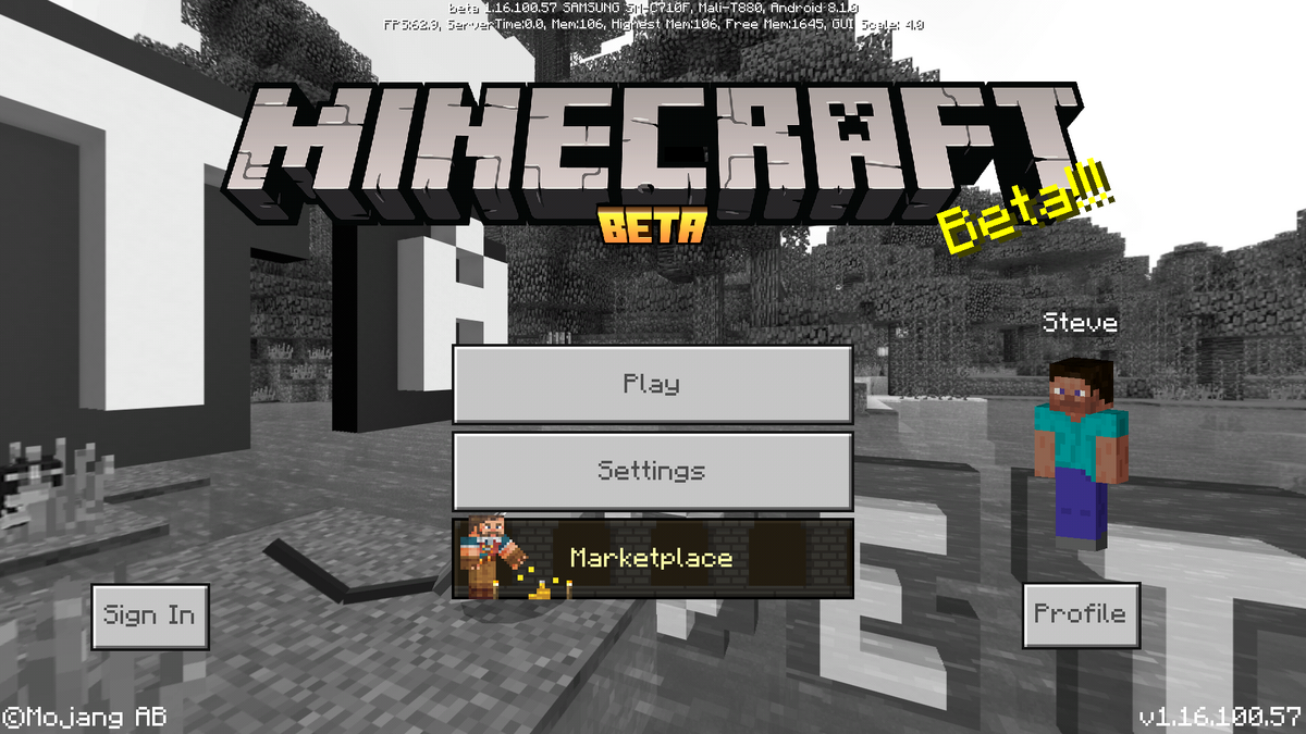 Beta 1.16.100.57 (Bedrock Edition) — Minecraft Wiki