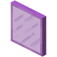 Сиреневая окрашенная стеклянная панель (до Texture Update)