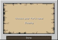 ChoosePet'sName