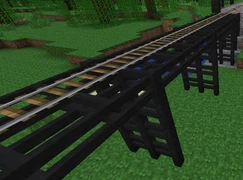 Мост из железных столбов