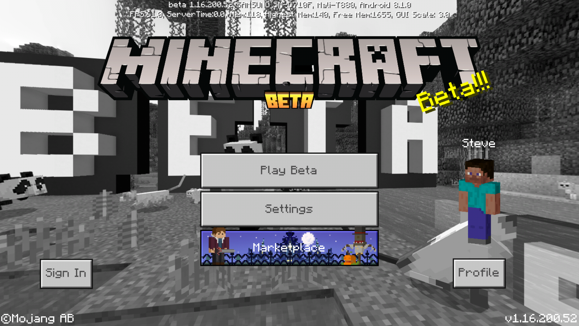 Beta 1.16.200.52 (Bedrock Edition) — Minecraft Wiki