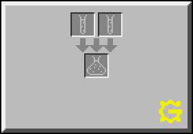 Элементы интерфейса химического реактора (GregTech 4)