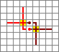 Redstone manual - scheme RS NOR
