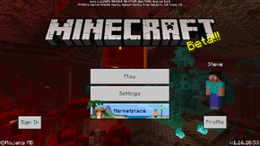 Bedrock 1.16.20.53