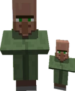 Нищий житель с ребёнком