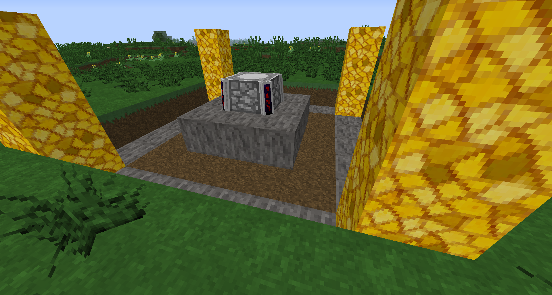 Как сделать кровь в minecraft