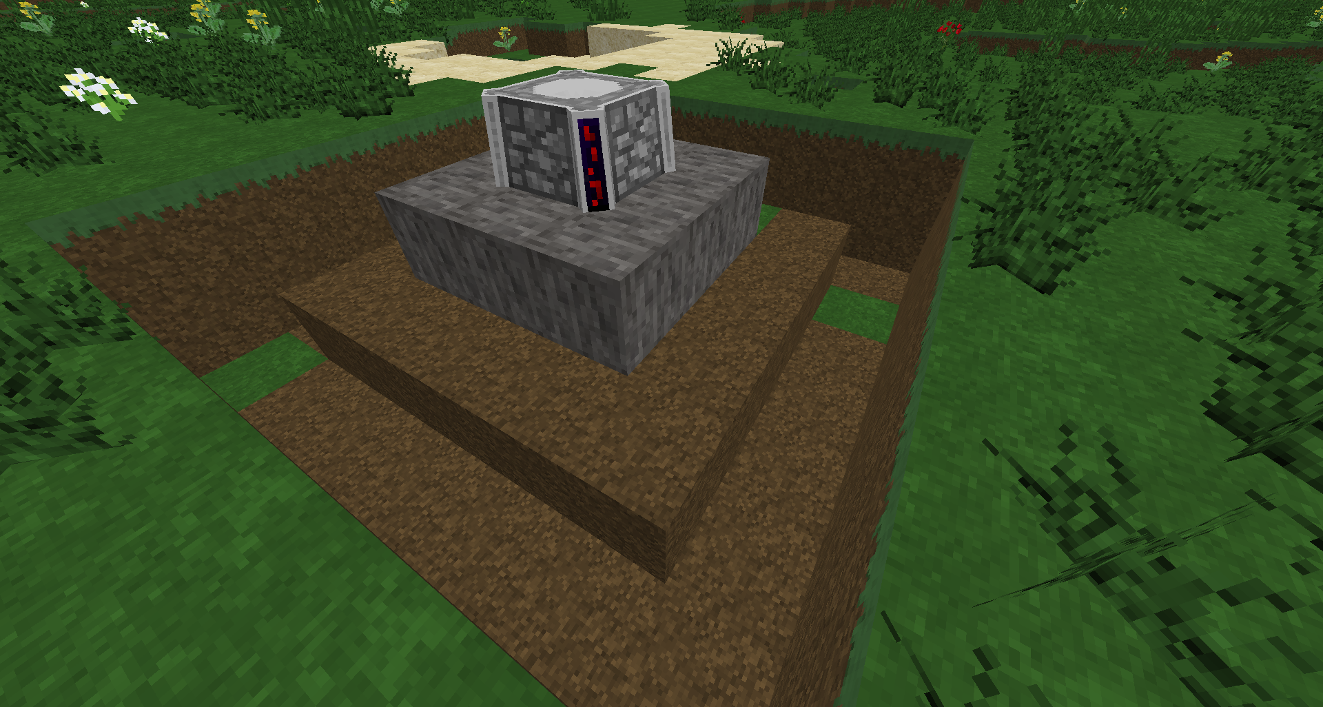 Как сделать кровь в minecraft