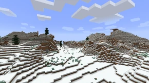 Заснеженные горы