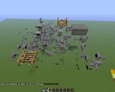 Генерация крепости в плоском режиме