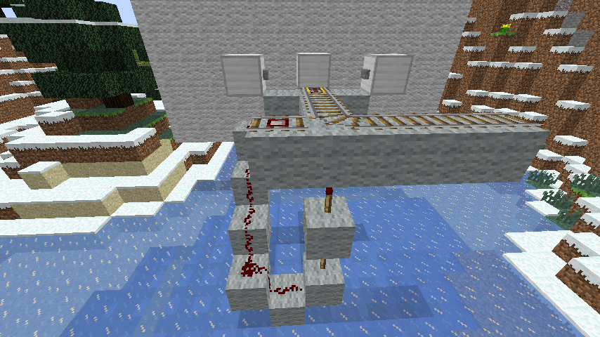 Как сделать стрелку в minecraft