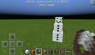 Снежный голем без тыквы