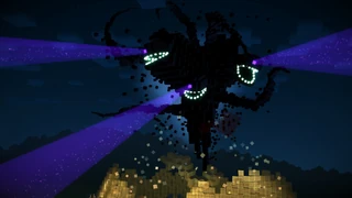 Иссушающая Буря (Witherstorm) в Minecraft: Story Mode.