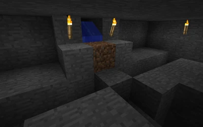 Вид на резервуар, с закрытым клапаном..