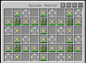 Схема ядерного реактора майнкрафт
