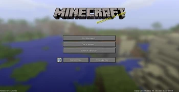 12w05b (Java Edition) меню