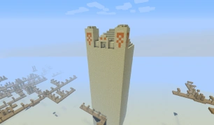 Храм, згенерований в суперплоскості.