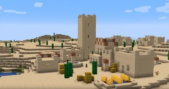 Пустельне село з версії 1.14 на MINECON Earth 2018