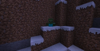 12w34a. Зомбі застряг в текстурах