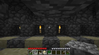 Крок 5. Посадіть над кожним блоком кругляка ще блок.