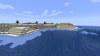 Сніжний пляж