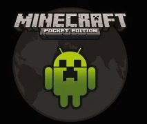 Логотип Android в Minecraft PE