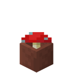 Potted Red Mushroom