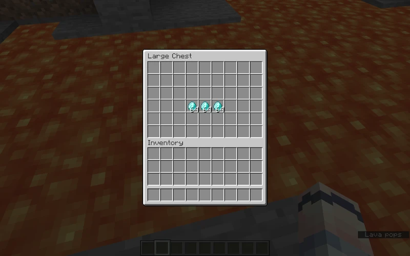 檔案 Chestunderlava Png Minecraft Wiki 最詳細的官方minecraft百科
