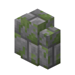 Mossy Stone Brick Wall