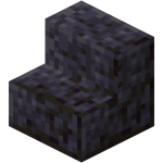 Polished Blackstone Stairs