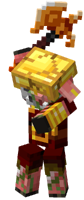 Zombified Armored Piglin2 Attacking