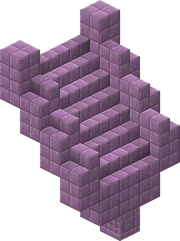 End city bridge steep stairs