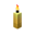 Yellow Candle (lit) JE2