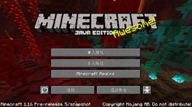 Java Edition 1.16-pre5 Simplified