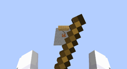 22w13oneBlockAtATime Crafting Pickaxe Step 1