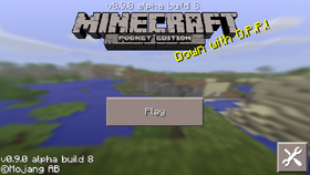 Pocket Edition 0.9.0 build 8