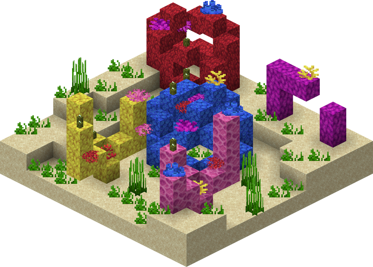 珊瑚 消歧義 Minecraft Wiki