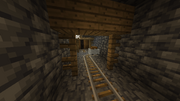 Mineshaft with chest