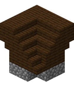 Woodland mansion roof inner corner