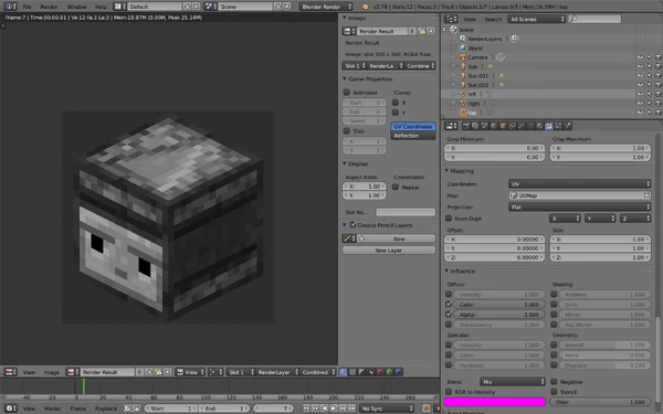 Blockrender Blender9