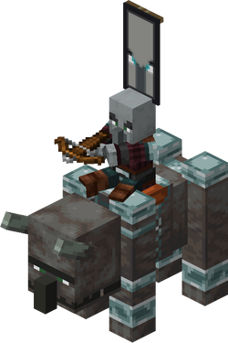 劫掠兽 Minecraft Wiki 最详细的官方我的世界百科 劫掠兽 Minecraft Wiki 最详细的官方我的世界百科